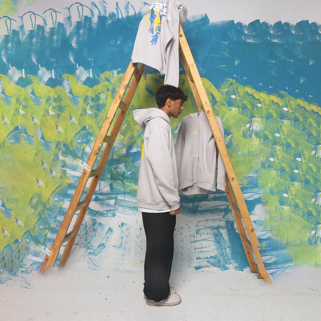 DreamChase Grey Hoodie